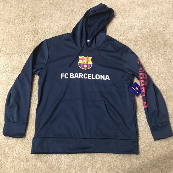 barcelona soccer hoodie